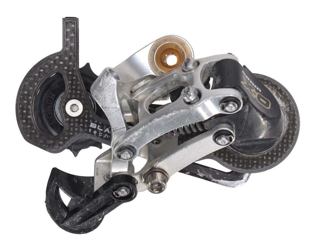 SRAM X-0 GOLD 20th ANN 9 Spd Mtn Bike Rear Derailleur Med Cage 34T Max BlackBox