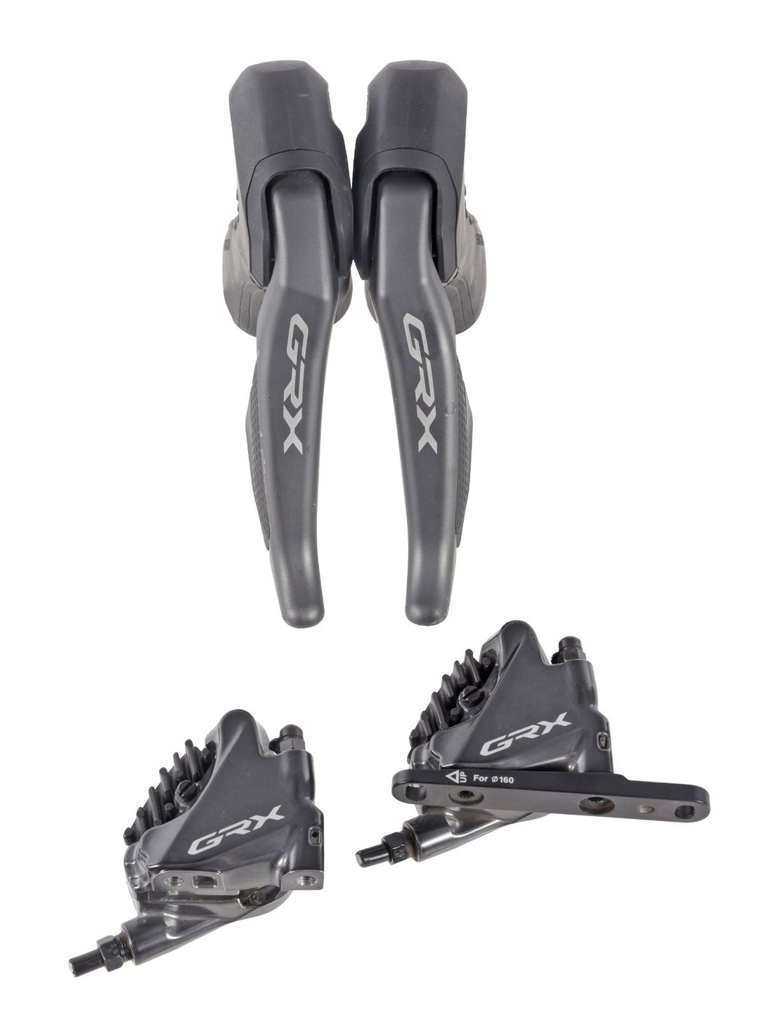 Shimano GRX ST-RX815 Di2 2x 11s Gravel Bike Levers BR-RX810 Caliper SET Flat Mnt