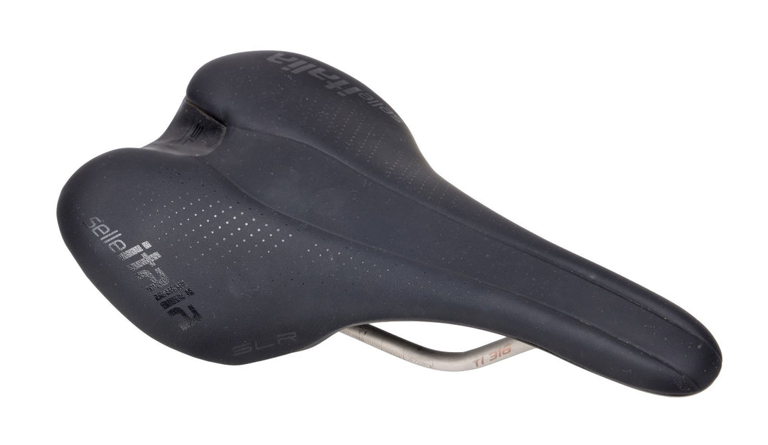 Selle Italia SLR L1 Road Bike Saddle 145mm 7 x 7mm Ti 316 Rail Gravel CX XC MTB
