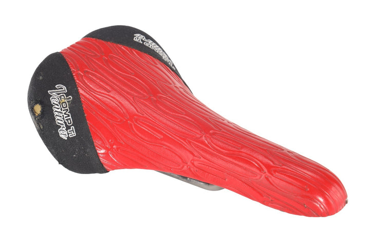 SDG Ventura Comp Ti Mountain Bike Saddle 7 x 7 Ti Rail RED BMX Vintage