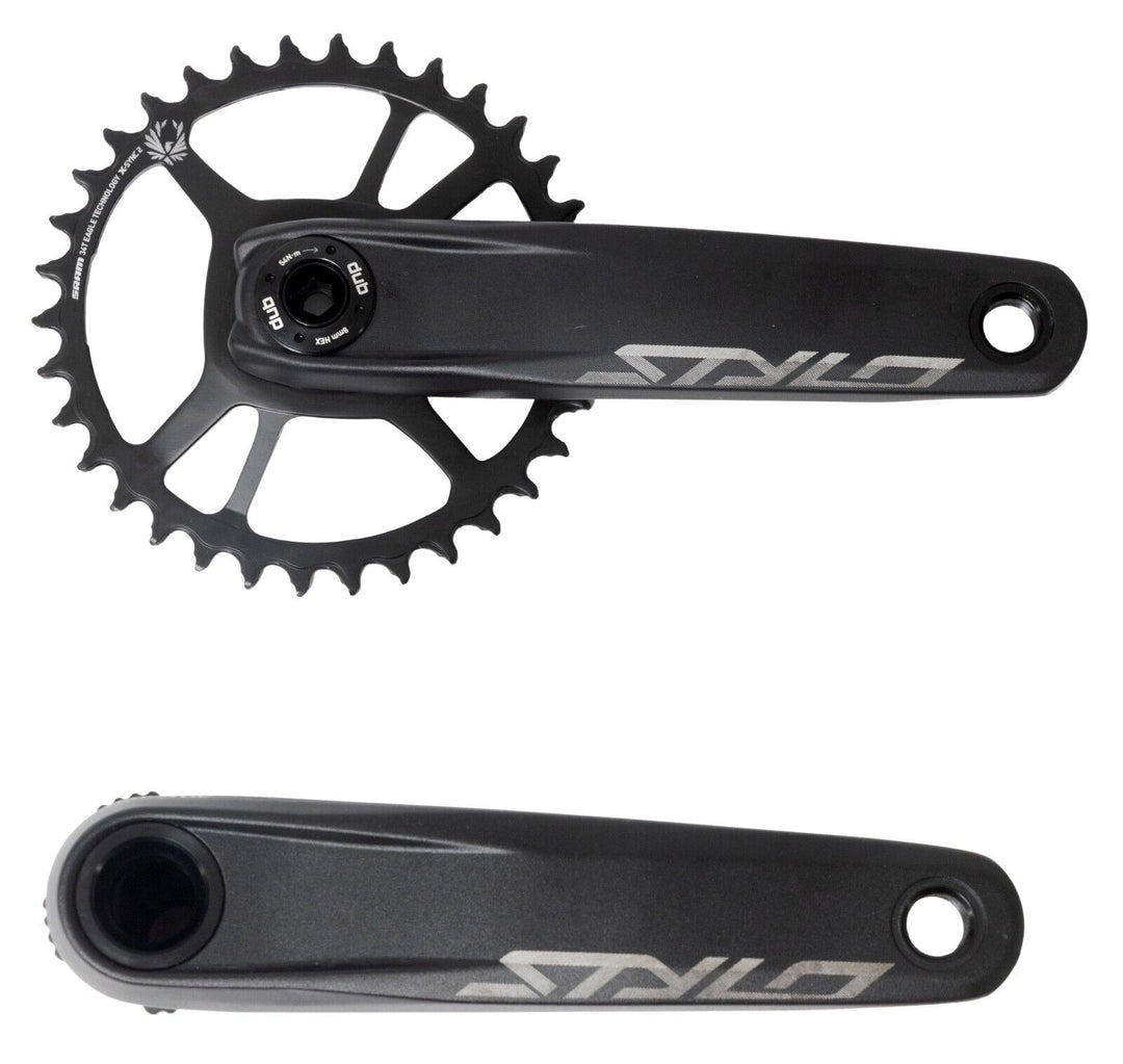 TruVativ Stylo 6K Alloy Mountain Bike Crankset 170mm DUB Ai 34T Eagle 6mm MTB