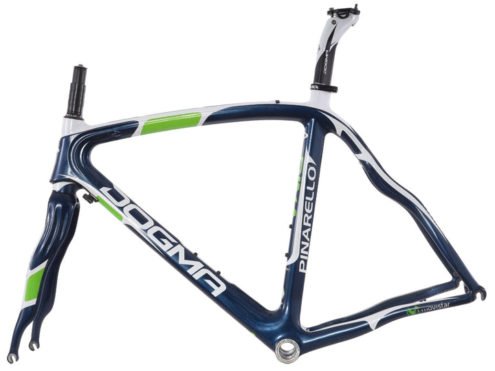 Pinarello Dogma 60.1 Carbon Road Bike Frameset 55cm Movistar 700c QR Italy 2011