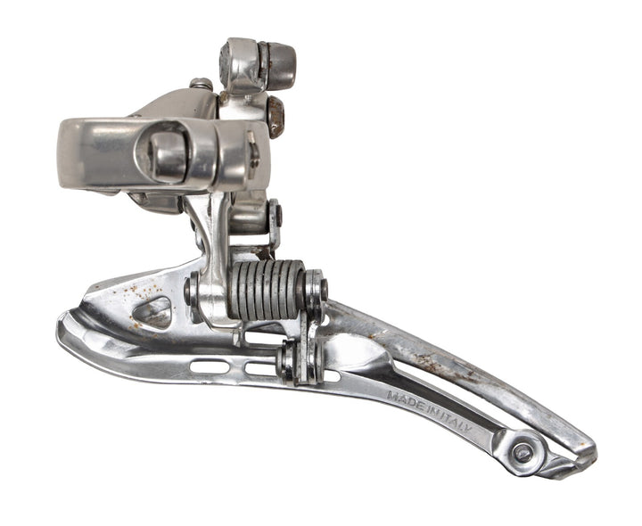 Campagnolo Record 2x 10 Speed Road Bike Front Derailleur SILVER 35mm Clamp-On