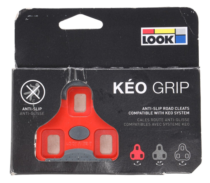 Look Keo Carbon Clipless Road Bike Pedals 3-Bolt w/New 9º Cleats Triathlon Race