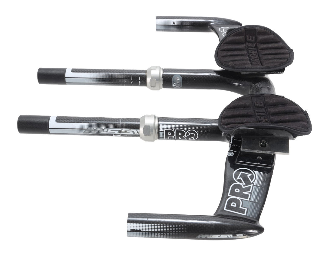 Pro Missile Aero Carbon Handlebar w/ Extensions 31.8 x 420mm Triathlon Bike TT