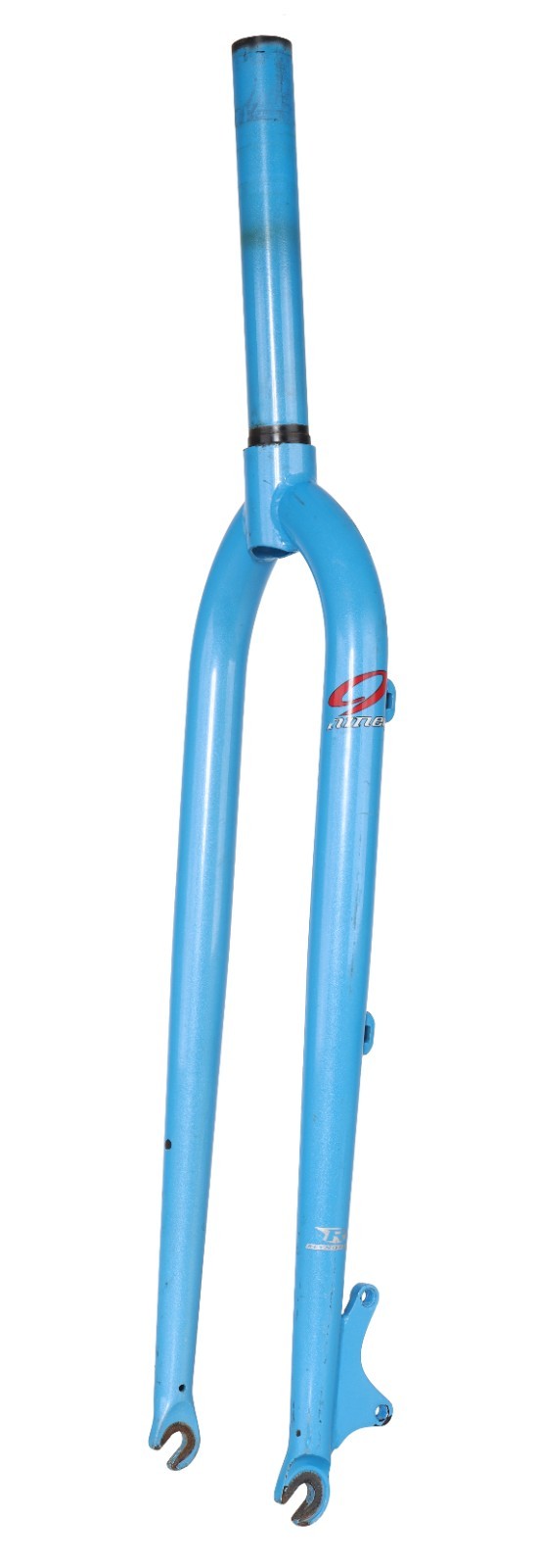 Niner Reynolds Steel Mtn Bike Fork 29" Disc 1 1/8" Straight BLUE 9x 100mm QR MTB