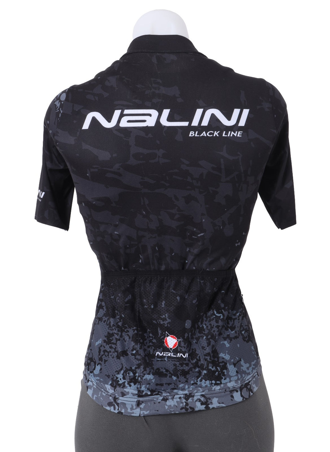 Nalini DONNAS BCO Stampa Women Short Sleeve Cycling Jersey MEDIUM BLCK/GRY Road