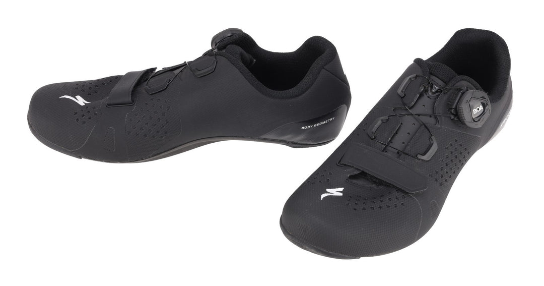 Specialized Torch 2.0 Carbon Road Bike Shoes EU 39 Men US 6.5 BOA BLACK 3-Bolt