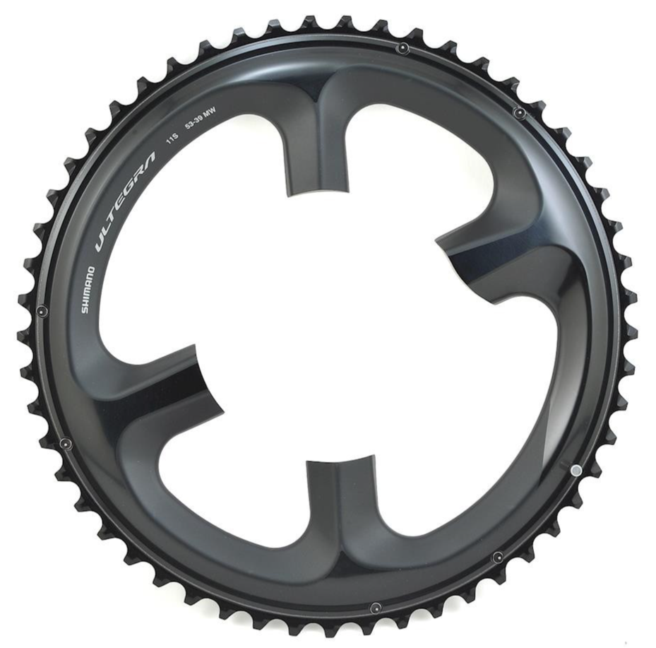Shimano Ultegra FC-R8000 2 x 11 Spd Road Bike Outer Chainring 53T 4-Bolt 110 BCD