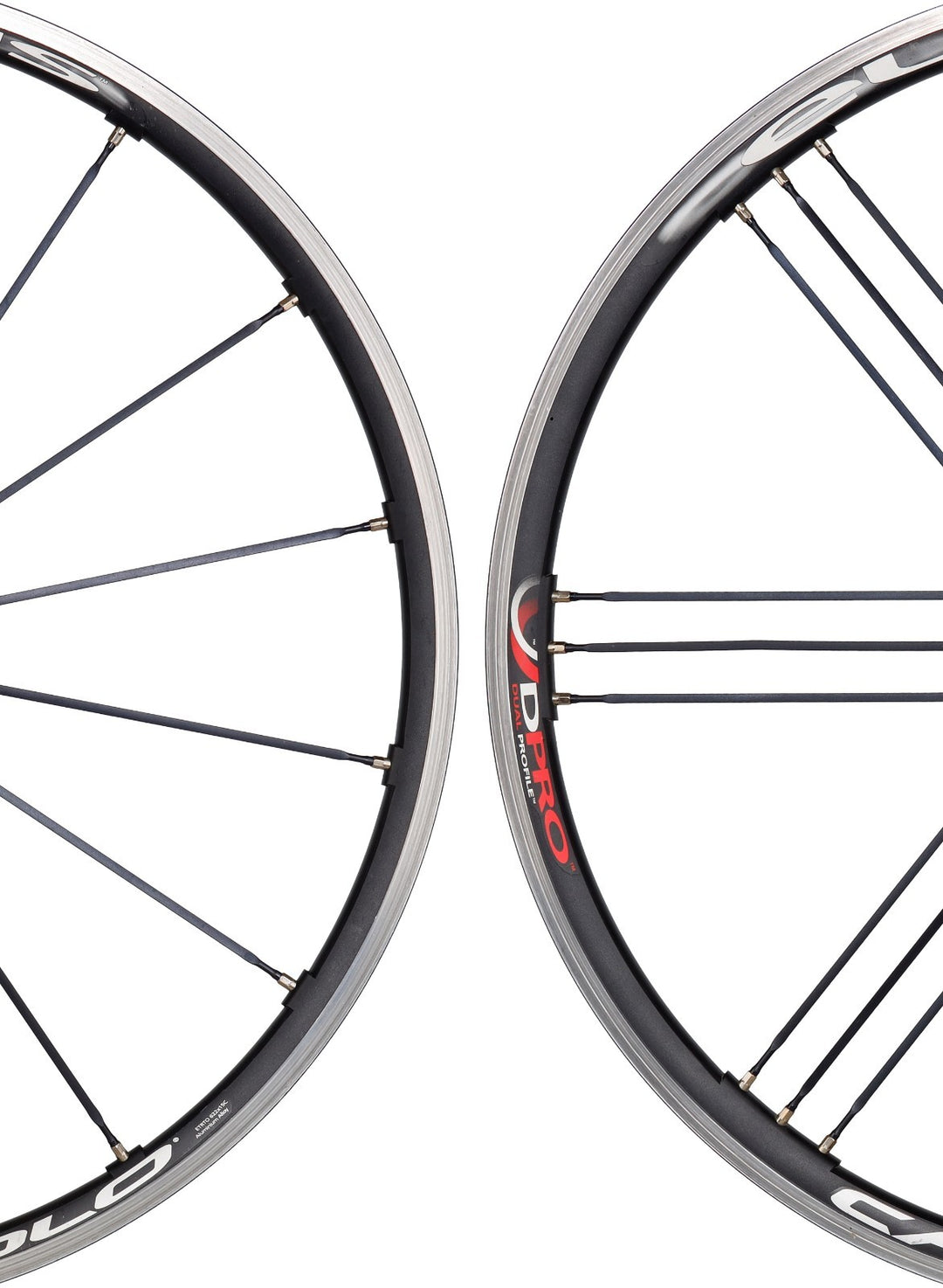 Campagnolo Eurus Mega-G3 Alloy Clincher Wheelset 9-12 Sp Rim Brake QR 700c Italy