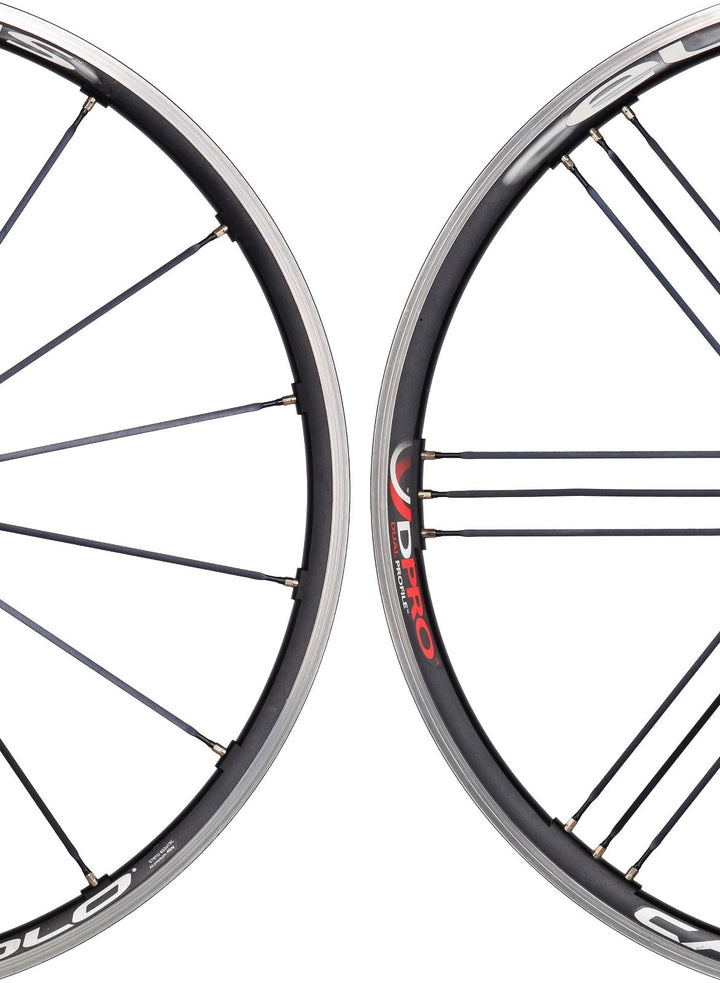 Campagnolo Eurus Mega-G3 Alloy Clincher Wheelset 9-12 Sp Rim Brake QR 700c Italy