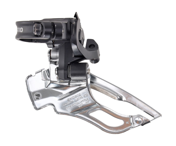 Shimano Deore XT FD-M771 3x 9 Spd Mtn Bike Front Derailleur Clamp-On 34.9mm Dual