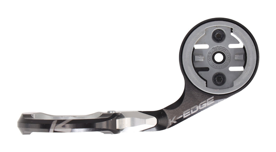 K-Edge Wahoo Race Mount Road Bike 31.8mm Clamp BLACK/SILVER Gravel Out Front