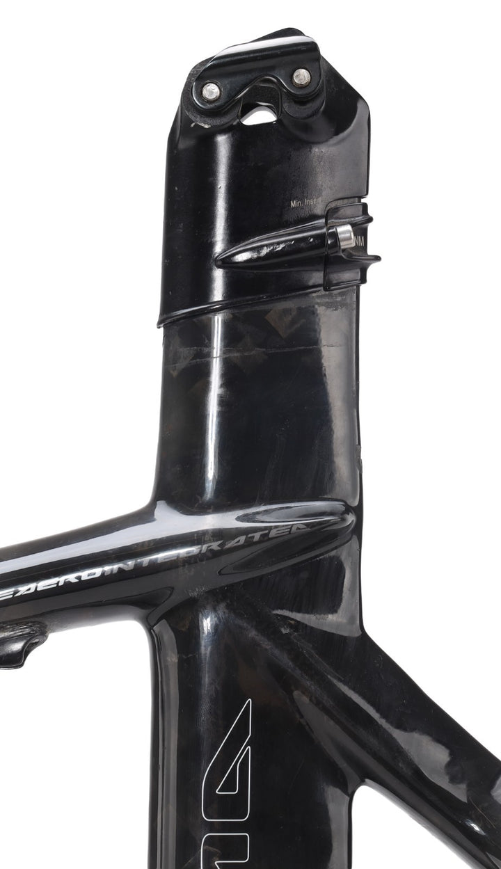 Scott Plasma CR1 LTD Carbon Triathlon Frameset MED Dark Silver QR Rim 700c 2008