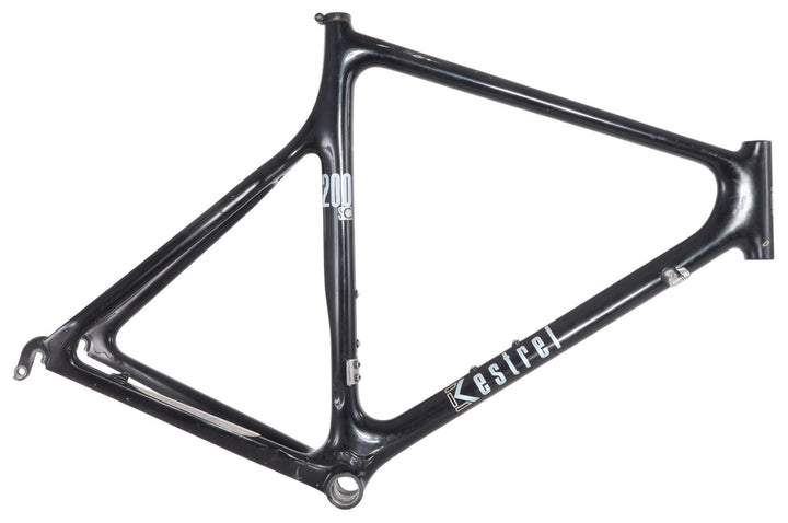 Kestrel 200 SC Carbon Road Bike Frameset 56cm Black USA Made Race Vintage 1990's