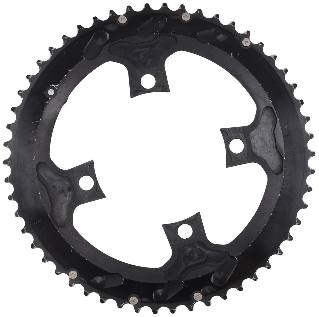FSA PowerBox SMN Road Bike Outer Chainring 54T 110mm BCD 4 Bolt Black Shimano