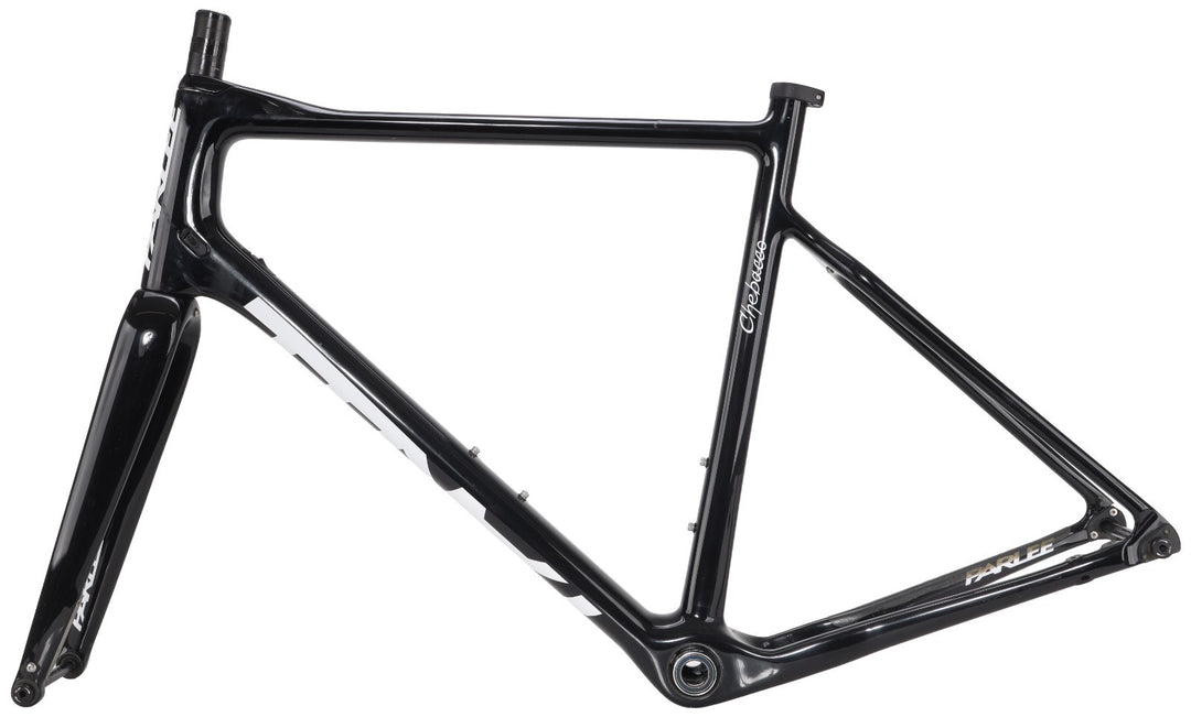 Parlee Chebacco Carbon Gravel Bike Disc Frameset XL BLACK/WHITE 700c T/A 2018