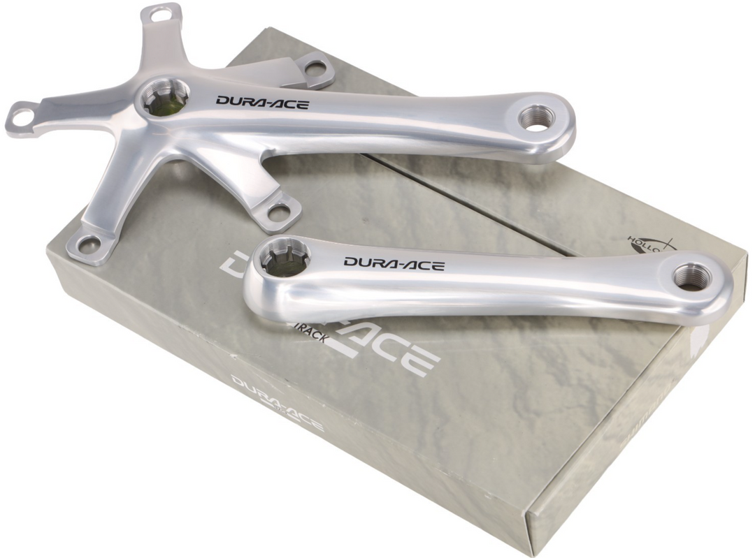 Shimano Dura-Ace FC-7710 Track Bike Crankset 167.5mm w/Chainring & Crank Bolts