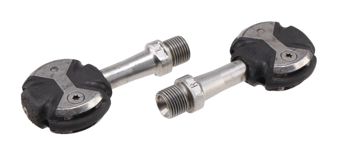 Speedplay Zero Clipless Road Bike Pedals BLACK 53mm Stainless Spindle Triathlon