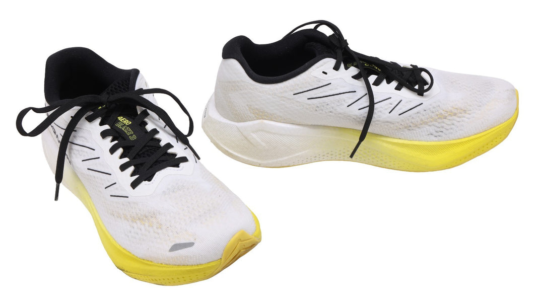 Salomon Aero Blaze 3 Running Shoes US Men 9 EU 42 2/3 White Yellow