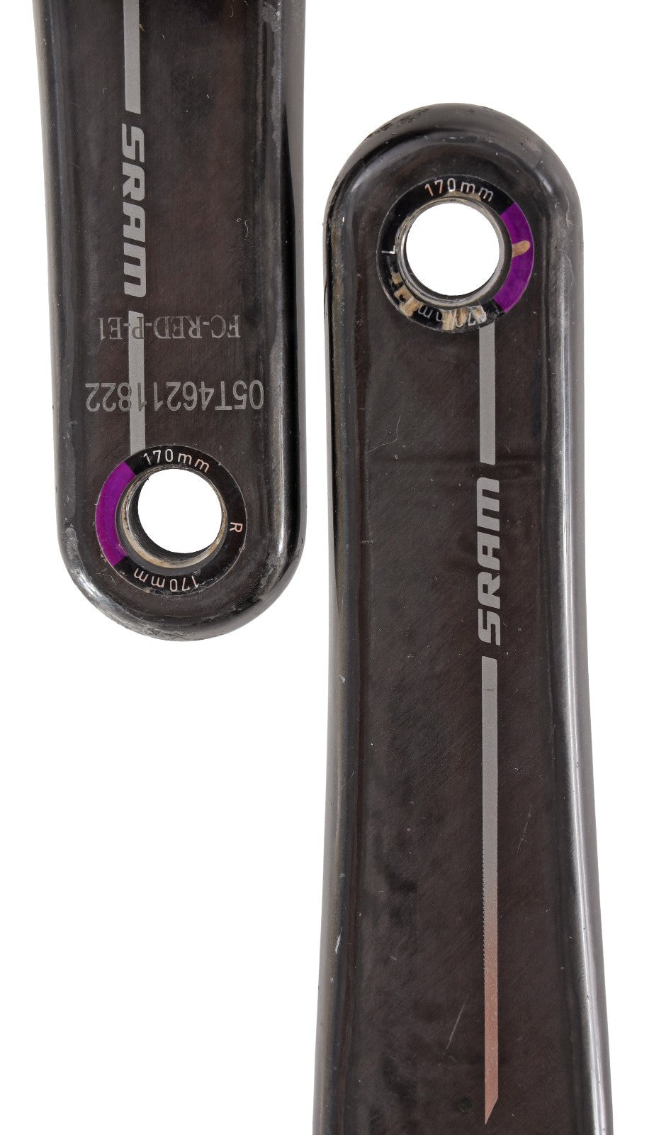 SRAM Red E1 AXS 2x 12s Carbon Road Bike Power Meter 48/35T Crankset 170mm DUB SL