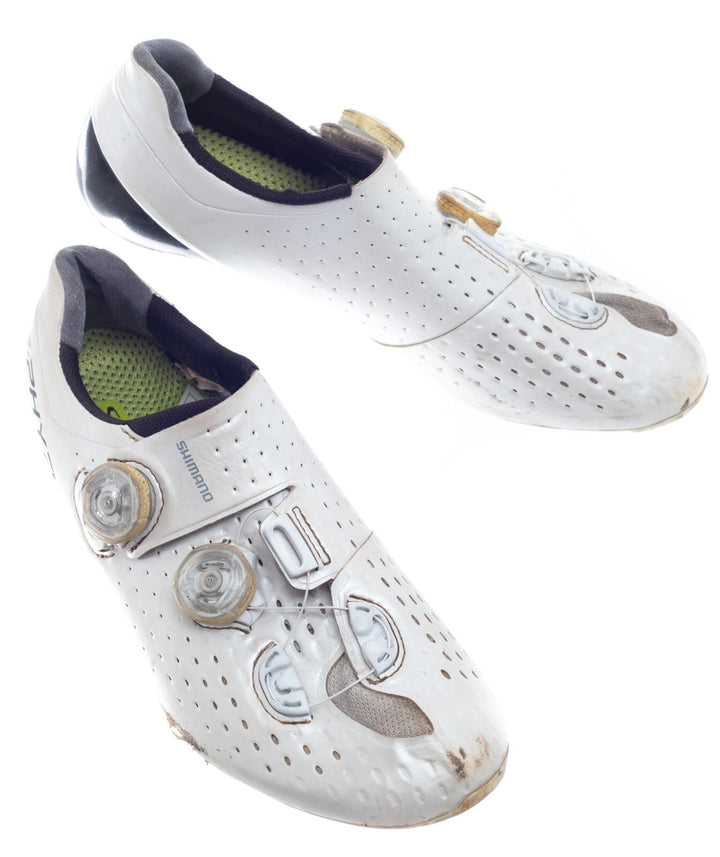 Shimano S-Phyre RC900 Carbon Road Bike Cycling Shoes EU 39 US Men 5.8 WHITE BOA