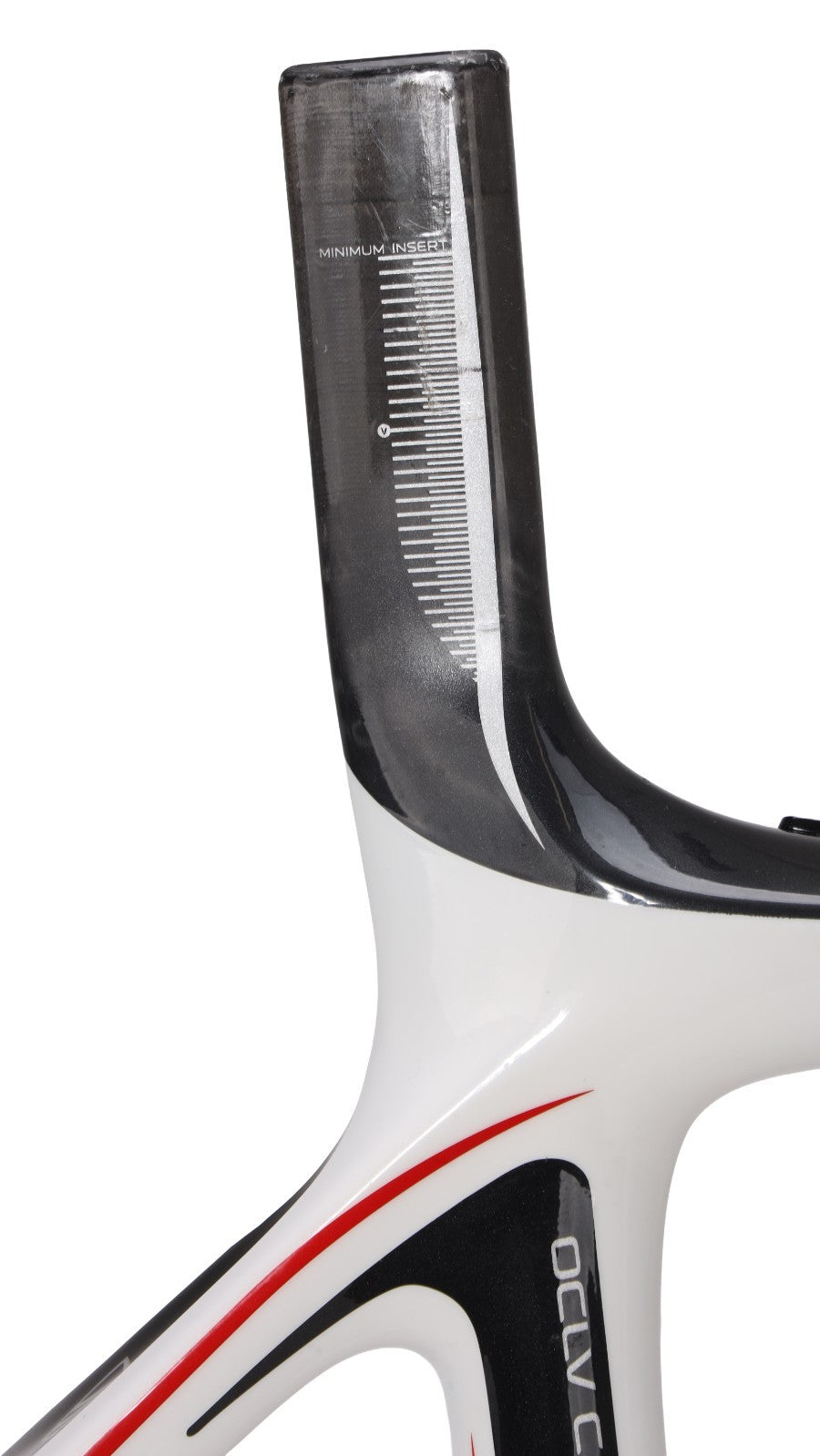 Trek Madone 6.9 OCLV Red Carbon Road Bike Frameset XL 60cm WHITE Rim QR USA 2008