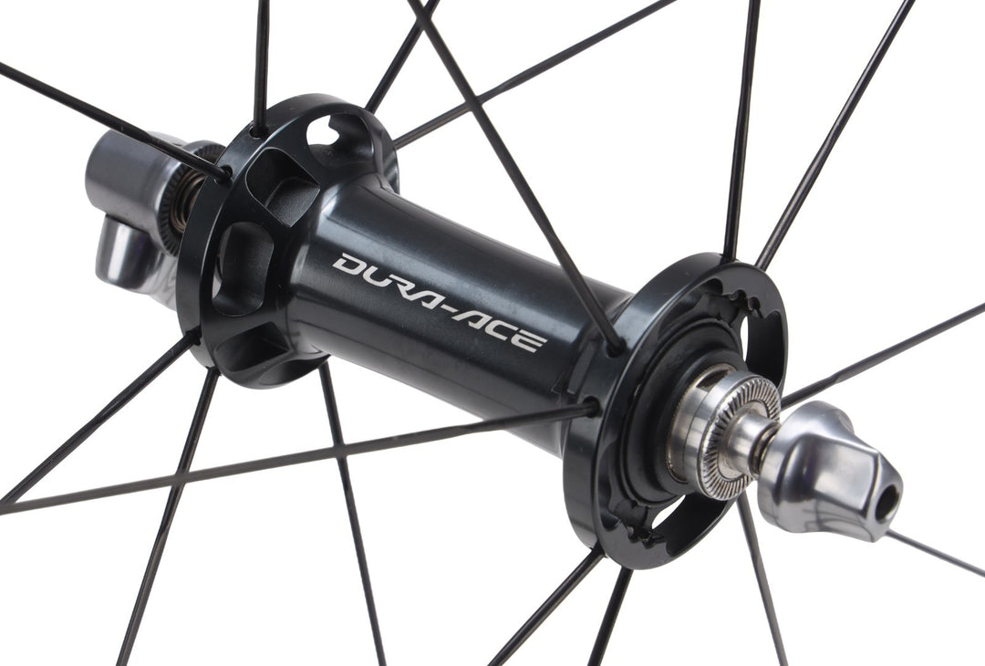 Shimano Dura-Ace WH-R9000 C24 11 Spd Carbon Clincher Road Bike Wheelset 700c Rim