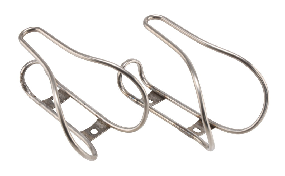 King Cage Iris Stainless Steel Road Bike Bottle Cages 1 PAIR Gravel Mountain