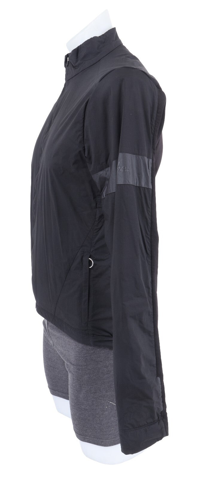 Rapha Windblock Winter Long Slv Jersey Men LARGE Black Road Bike Thermal Merino