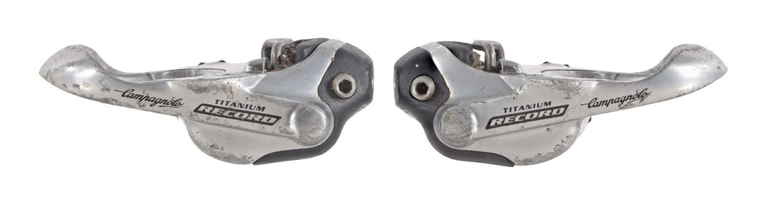 Campagnolo Record Titanium Pro Fit Plus Road Bike Clipless Pedals 9/16" 3-Bolt