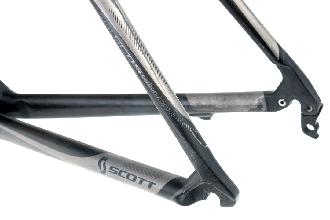 Scott Addict R1 Carbon Road Bike Frameset 49cm X-SMALL Race 2011 ***FOR REPAIR**