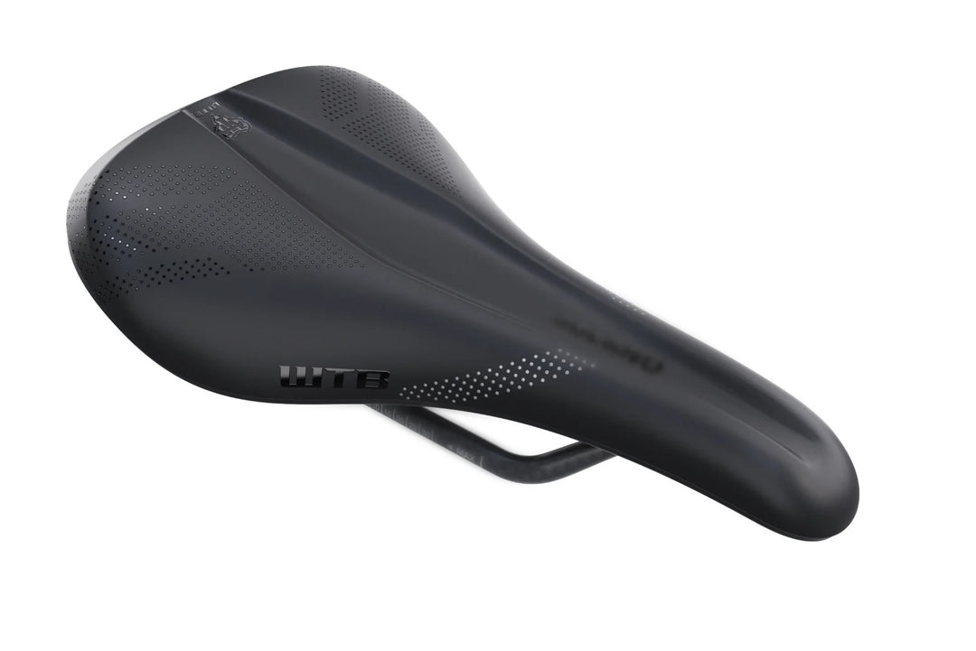 WTB Solano Wide Mountain Bike Saddle 157mm 7 x 7mm CrMo Rail MTB Gravel BLACK