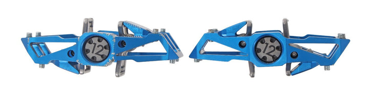 TIME Speciale 12 Enduro Alloy Mountain Bike Clipless Pedals BLUE 2-Bolt ATAC