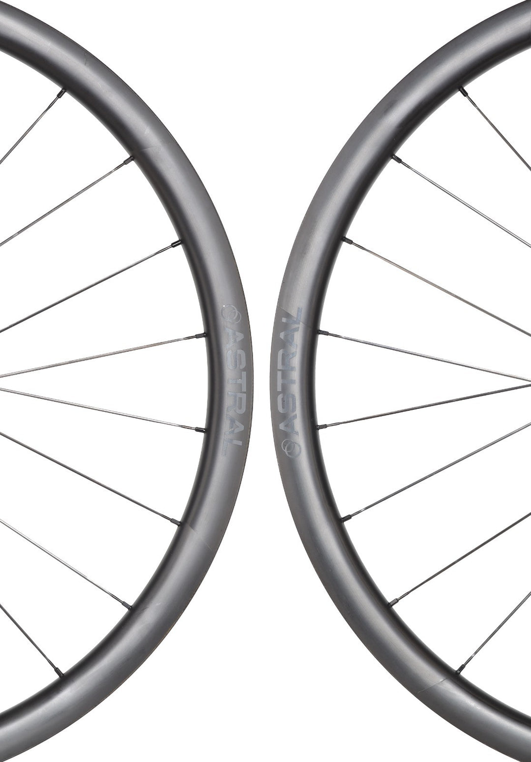 Astral Veil3 Carbon Tubeless 700c Disc Road Bike Wheelset Shimano 11s CLD White