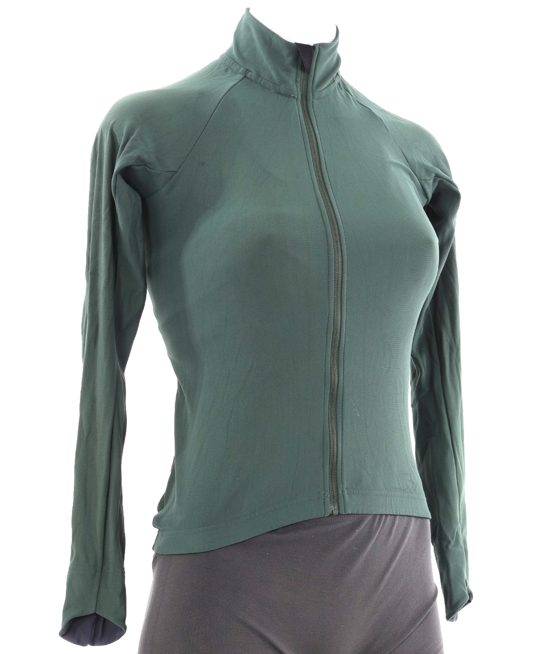 Velocio Signature Long Sleeve Cycling Jersey Women S Green Road Gravel Mountain
