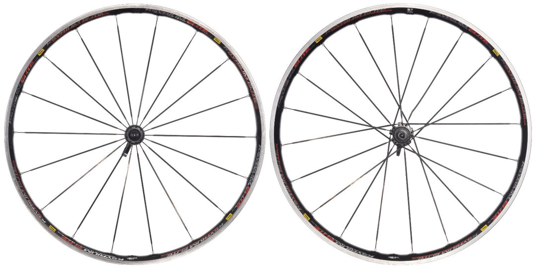 Mavic Ksyrium Elite Alloy Road Bike Clincher Wheelset 11 Spd Shimano 700c Rim QR