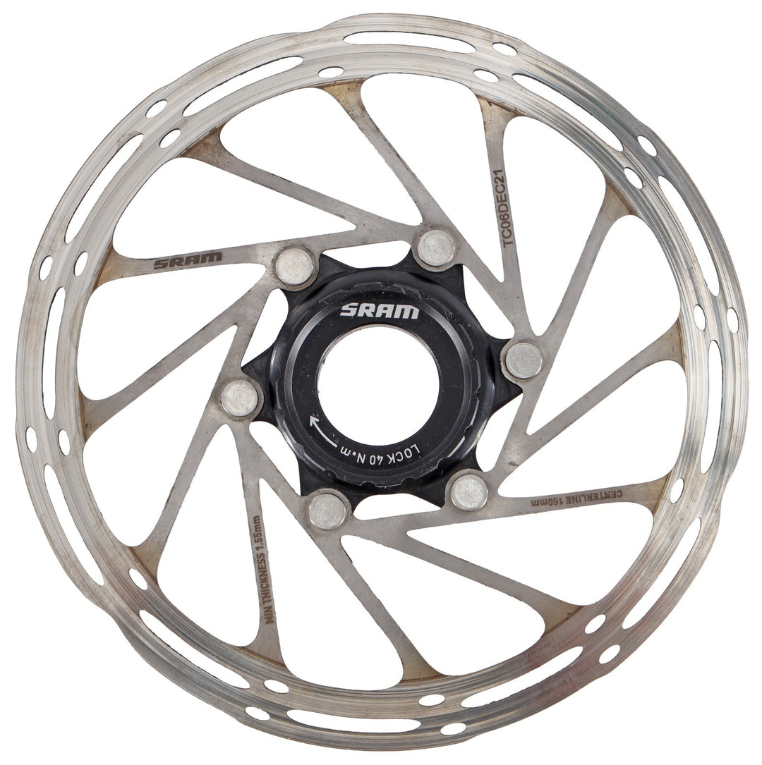 SRAM CenterLine 160mm Road Bike Disc Brake Rotor Center Lock Gravel