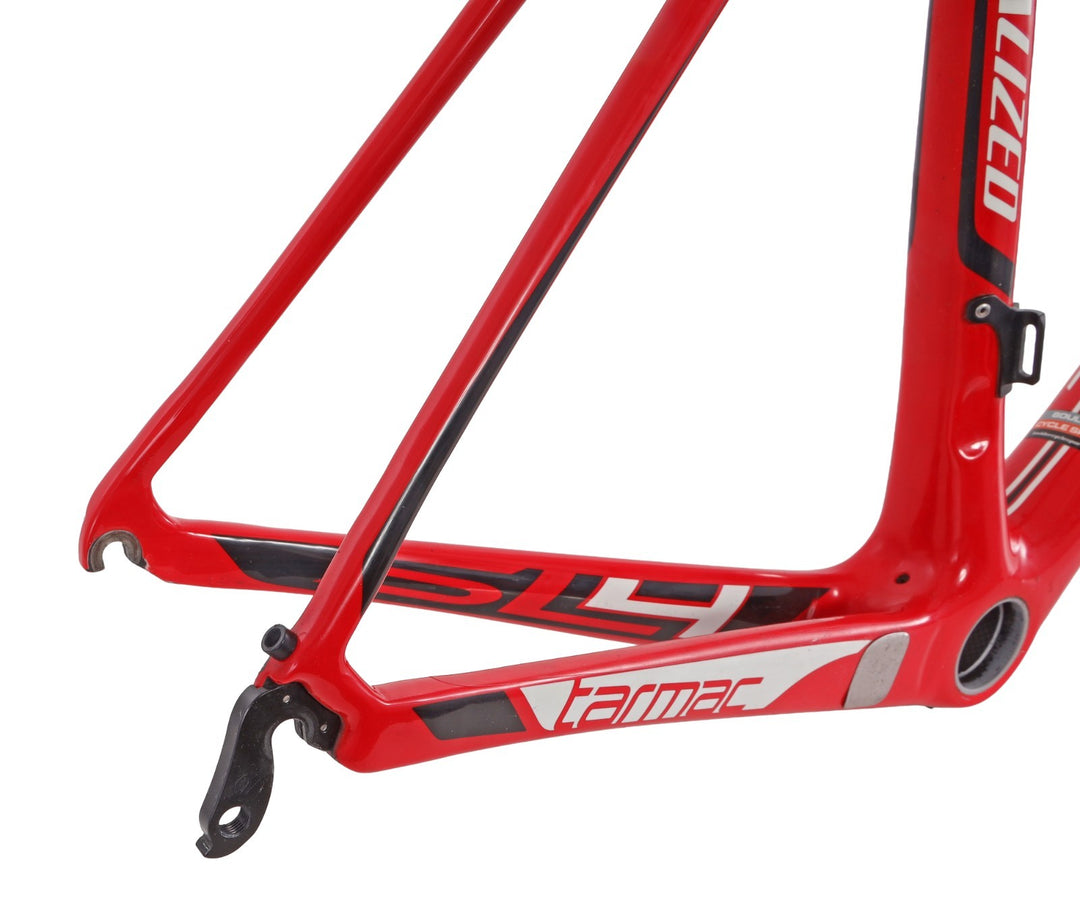 Specialized S-Works Tarmac SL4 Carbon Road Bike Frameset 54cm FLO RED 11r 2012