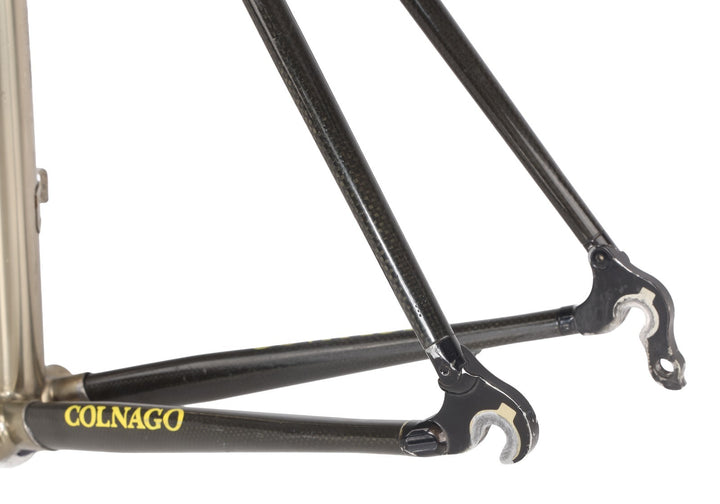Colnago CT1 Titanium Carbon Road Bike Frameset 56cm QR 700c Vintage Italy 90's