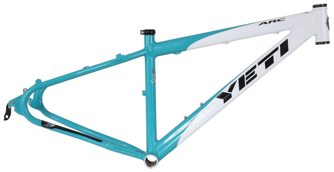 Yeti ARC 26" Alloy Hardtail Mtn Bike Frame XS 15.5" Turquoise QR XC 7005 AL 2012