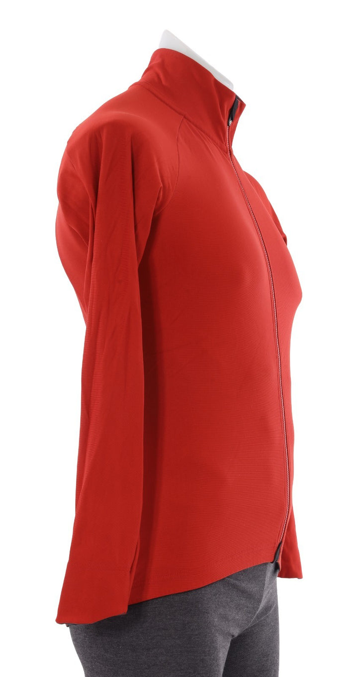 Velocio Thermal Long Sleeve Men Zip Cycling Jersey Red MEDIUM Road Bike Cycling