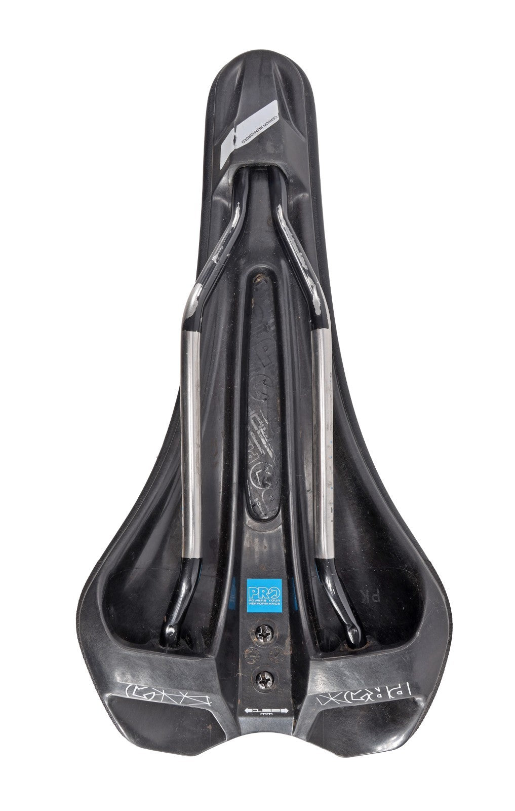 PRO Griffon Offroad Bike Saddle 132mm 7 x 7mm TiNOX Carbon Shell MTB XC Gravel