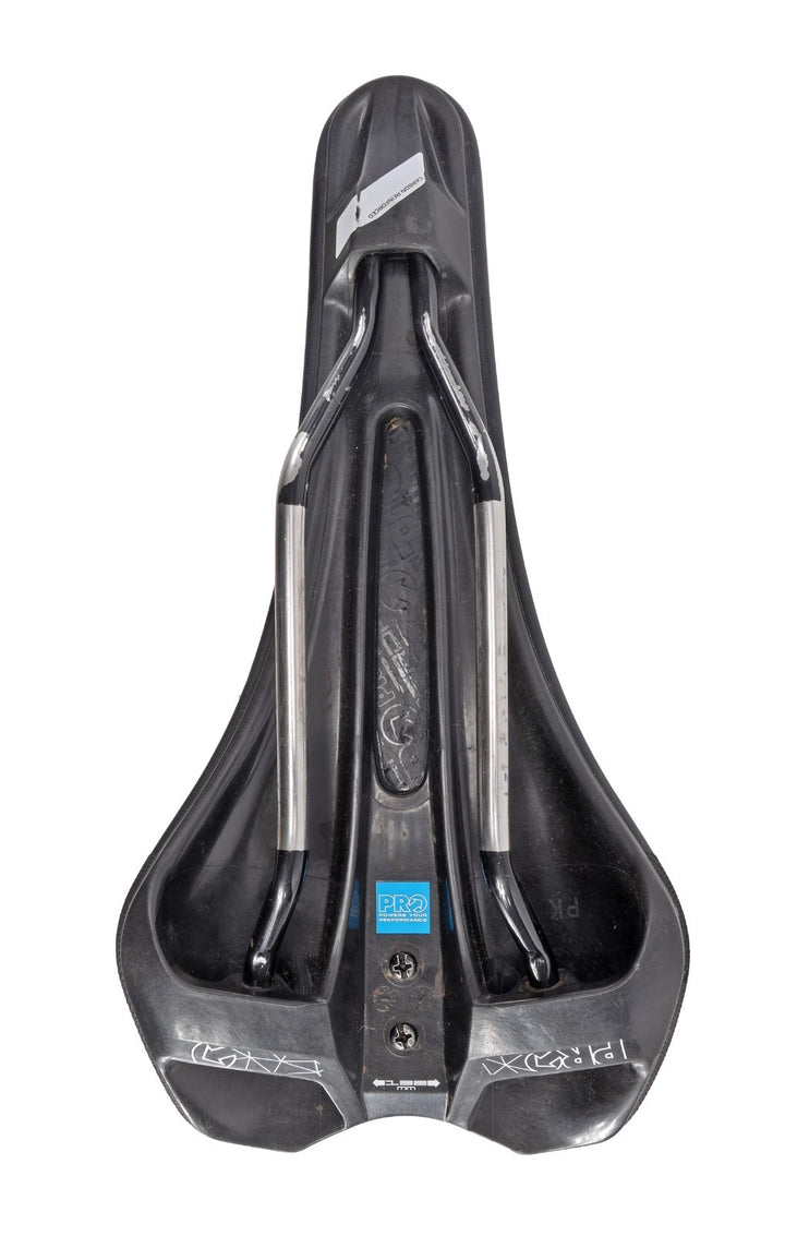 PRO Griffon Offroad Bike Saddle 132mm 7 x 7mm TiNOX Carbon Shell MTB XC Gravel