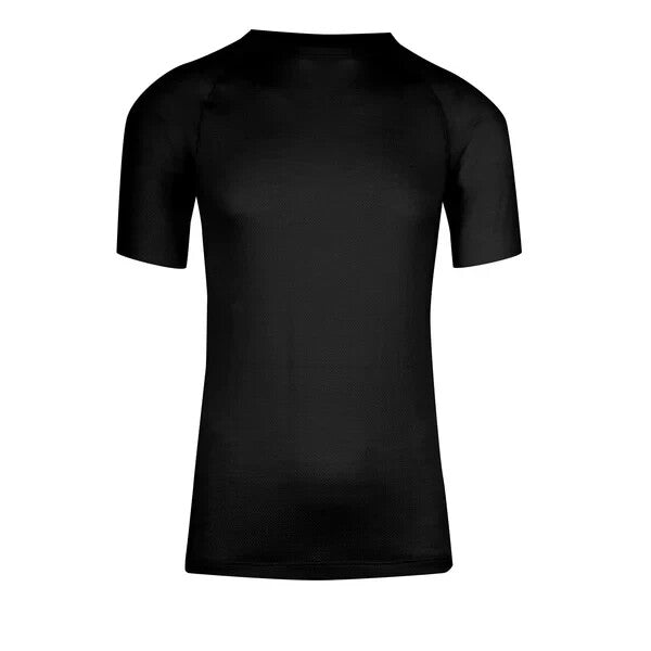 Velocio Merino Short Sleeve Mesh Base Layer Men LARGE BLACK Cold Weather Cycling