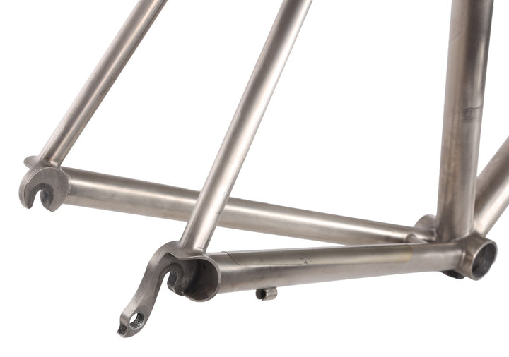 DEAN Bikes El Diente Titanium Road Frameset 56cm Carbon Fork QR Rim Brake USA