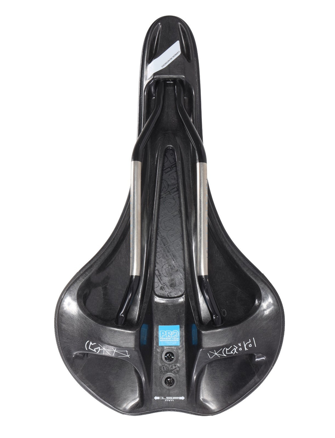 PRO Turnix Offroad Carbon Road Bike Saddle 152mm 7 x 7mm INOX Rails Gravel BLACK