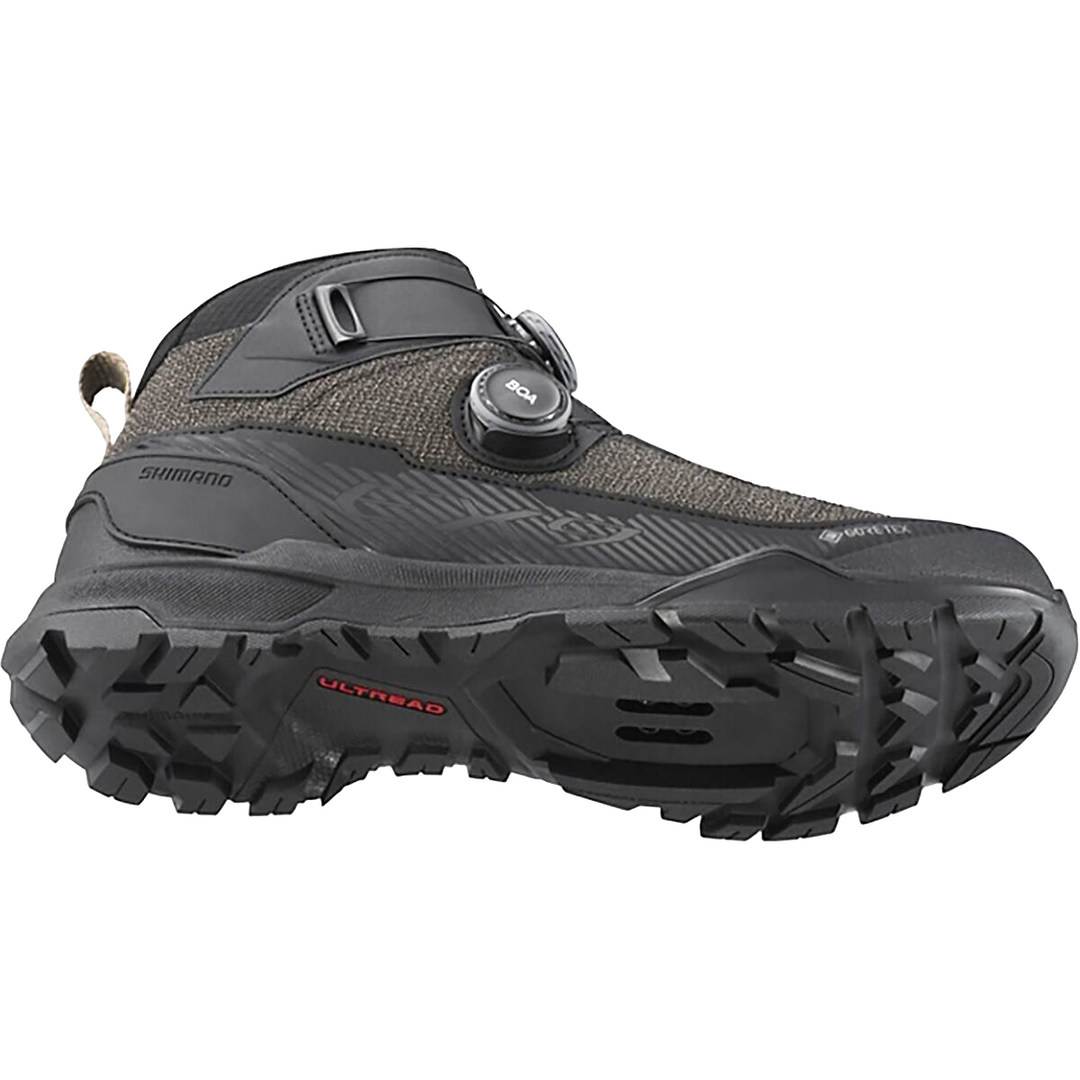 Shimano EX9 Mountain Bike Shoes EU 43 US Men 9 2-Bolt Boa BLACK E-Bike Trail