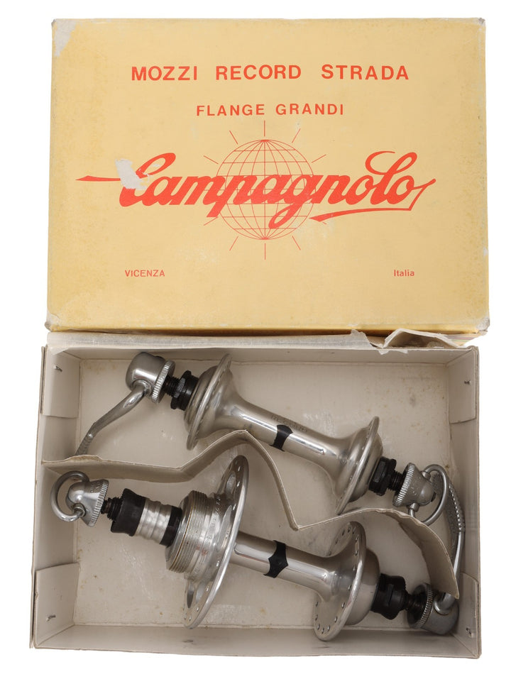 Campagnolo Record Road Bike Hub Set w/ Piccolo HiLo Flange Rear 36H 100/126mm