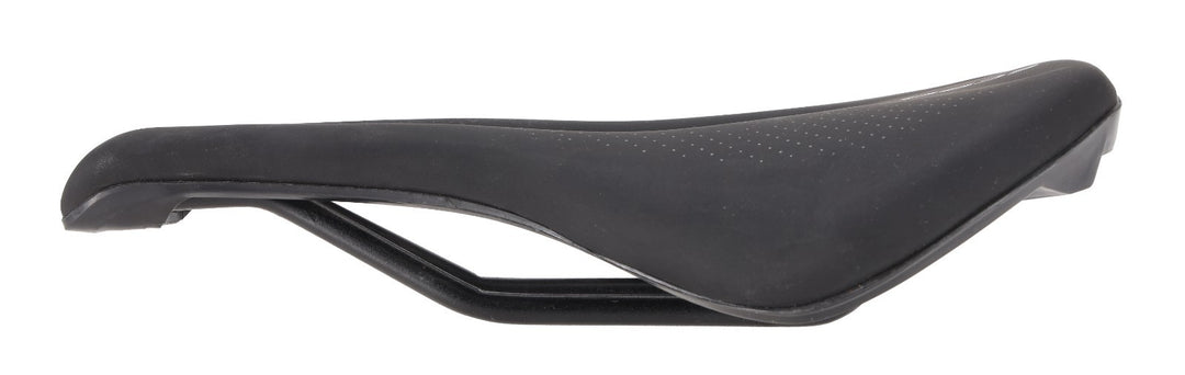 EC90 Short Nose Road Bike Saddle 145mm 7 x 7mm CrMo Rail BLACK MTB Gravel Power